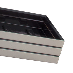 Porta sapone bronzo rettangolare - serie style