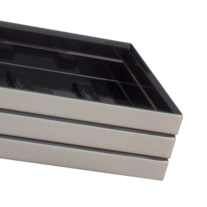 Porta sapone bronzo rettangolare - serie style