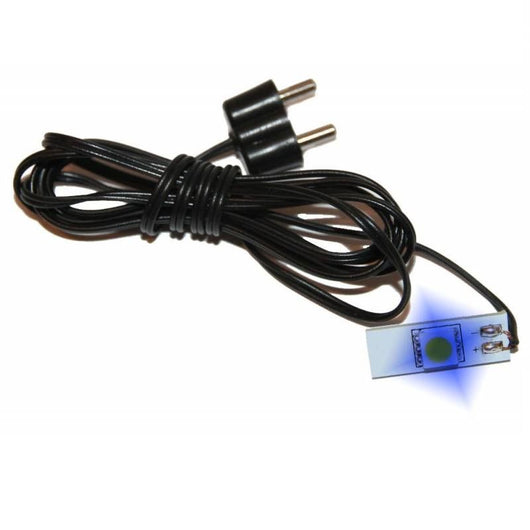 LED PIATTO SINGOLO COLORE BLU A BASSO VOLTAGGIO 3,5 V