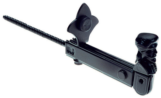 fermaimposte nero registrabile mm 25/130 fissaggio con vite cod:ferx.22648