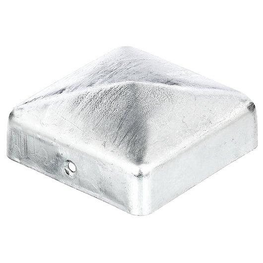 COPRIPALO PER PALI QUADRI 70X70MM ZINCATO A CALDO