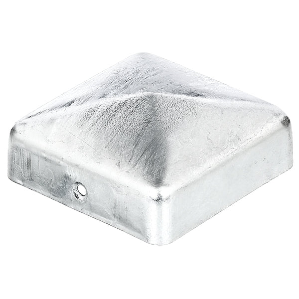 COPRIPALO PER PALI QUADRI 70X70MM ZINCATO A CALDO