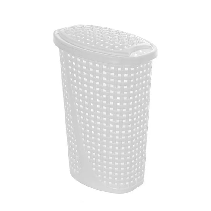 PORTABIANCHERIA SLIM 32X42XH62CM 45L BIANCA.