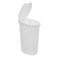 PORTABIANCHERIA SLIM 32X42XH62CM 45L BIANCA.