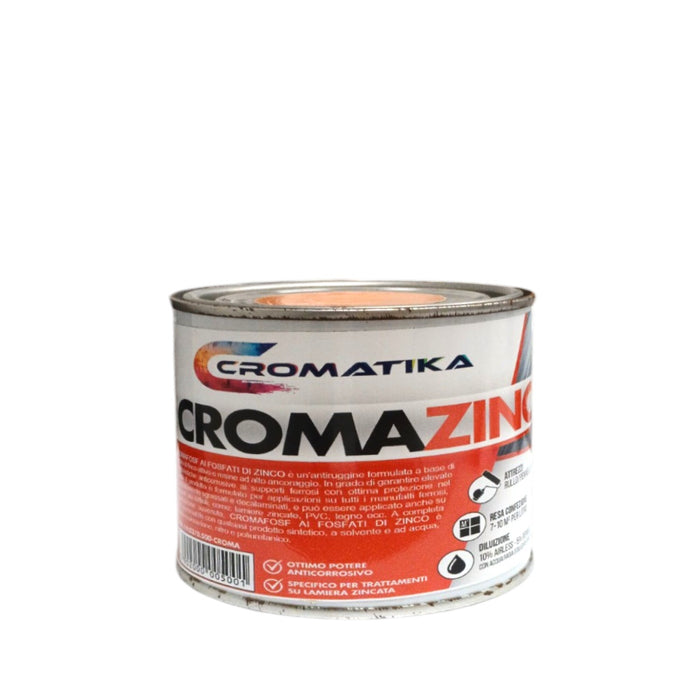 PRIMER CROMAZINC 500ML PER LAMIERE ZINCATE.