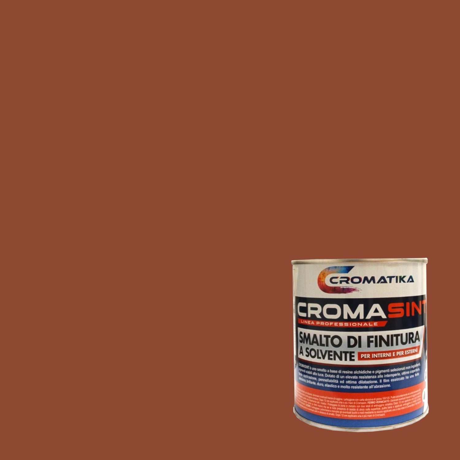 SMALTO CROMASINT 750ML CUOIO SOLVENTE