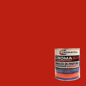 SMALTO CROMASINT 750ML ROSSO SEGNALE SOLVENTE.