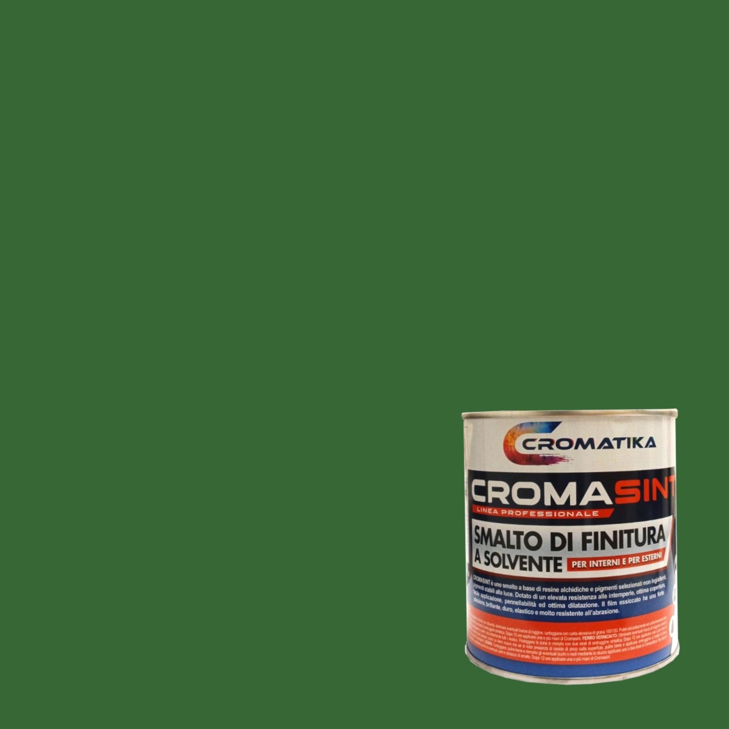 SMALTO CROMASINT 750ML VERDE PRATO SOLVENTE