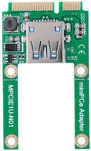 Adattatore Mini-PCI-E per conversione da MSATA a USB compatibile con Windows 2000, XP, Vista, Win7, Win8.