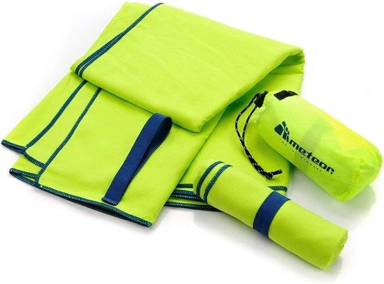 Sporthanddoeken di microvezel ultraluce, assorbenti in modo eccezionale, ideali per il mare, la sauna, il fitness, le vacanze e per casa; disponibili nelle misure L, XL e XXL