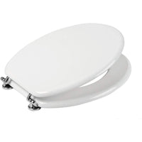 Copriwater galassia ala-ola bianco cerniera cromo-sedile-asse wc