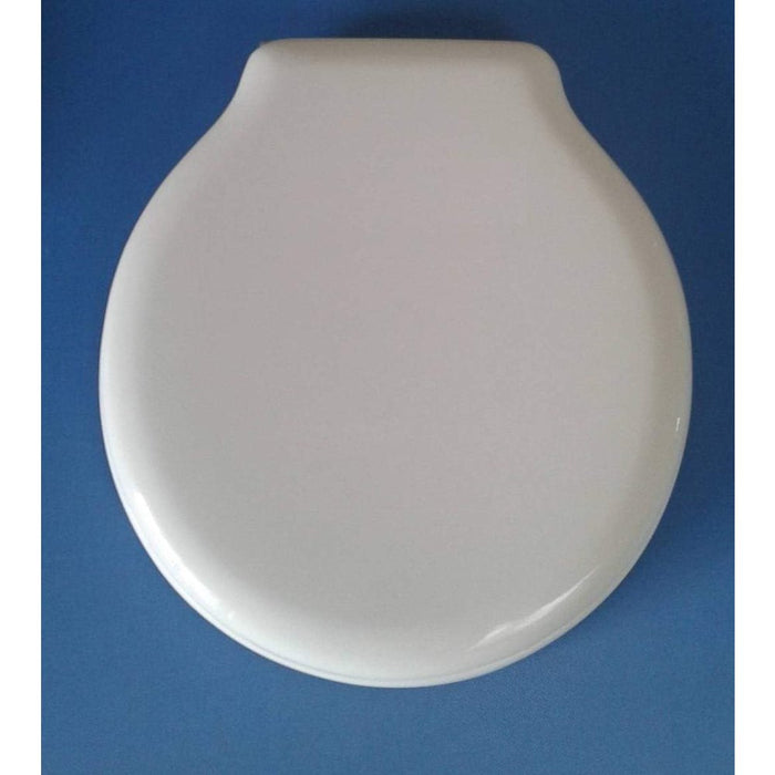 Copriwater galassia arke bianco cerniera cromo-sedile-asse wc