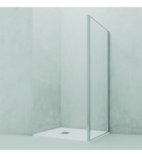 Parete fissa 67-69 cm trasparente 6 mm h. 1,95 da abbinare ad una porta - new plus