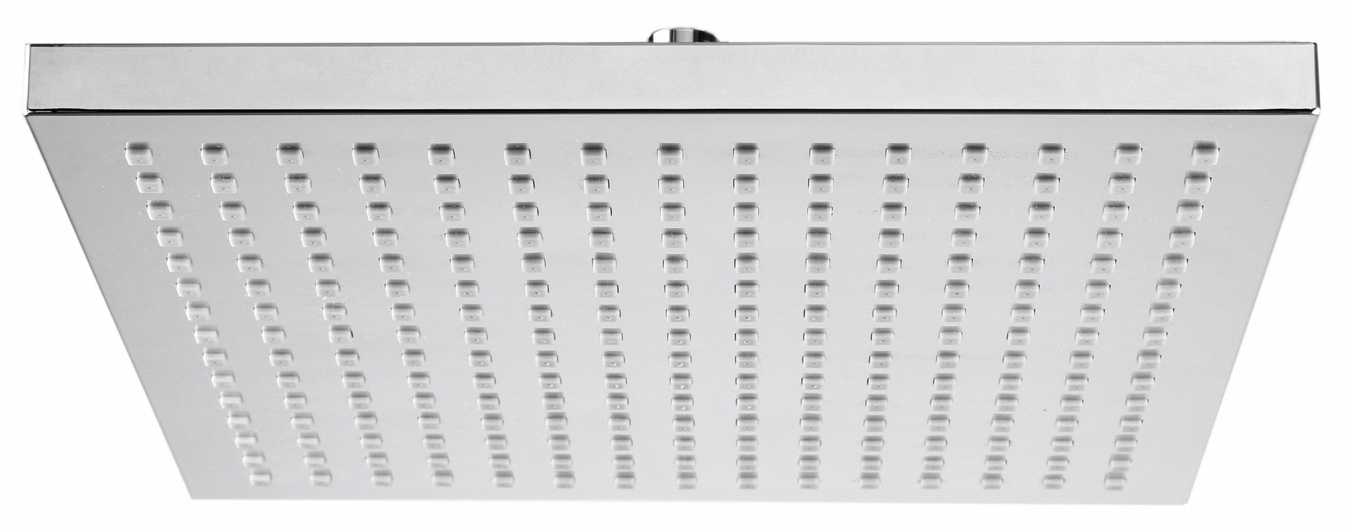 Soffione doccia in abs cromato 30x30 quadrato