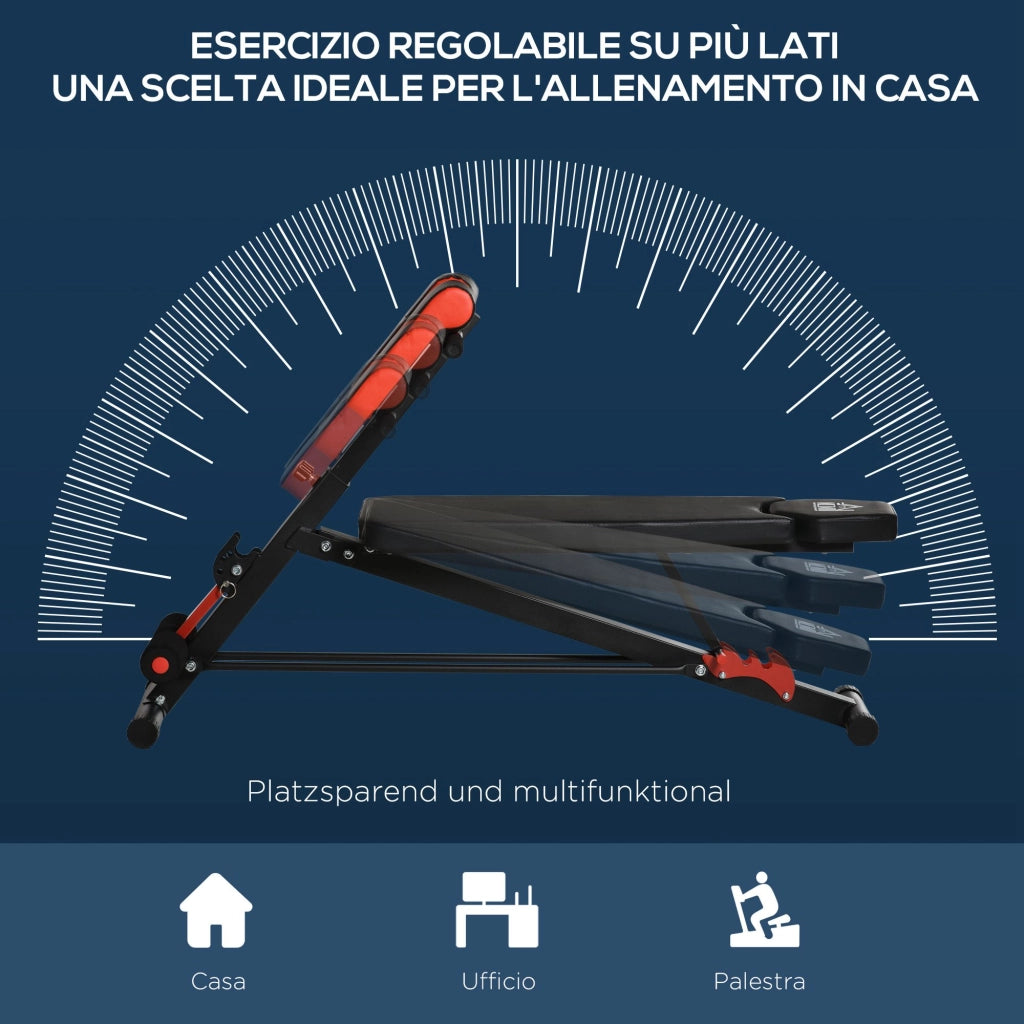Panca Piana Multifunzione ¨C zephmum ¨C Nero