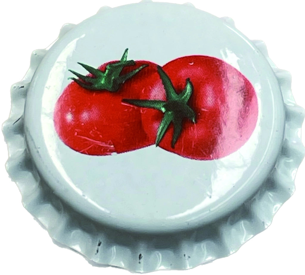 TAPPO A CORONA CON MASTICE POMODORO Ø mm. 26 PZ.100