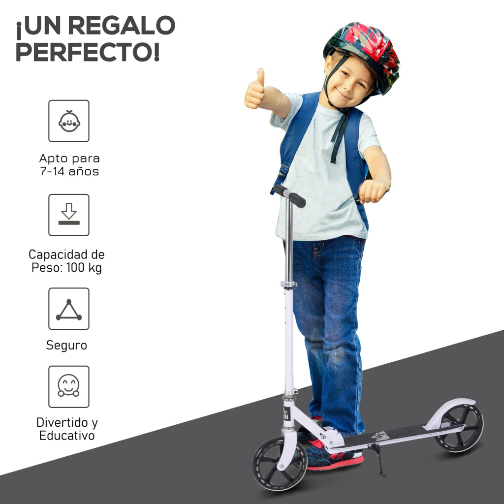 Pattinino Pieghevole per Bambini ¨C zephmum ¨C Bianco