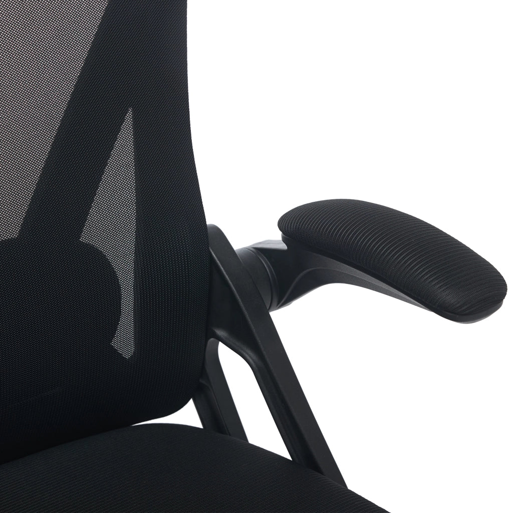 Sedia ufficio ergonomica in rete traspirante con supporto lombare e poggiatesta regolabili