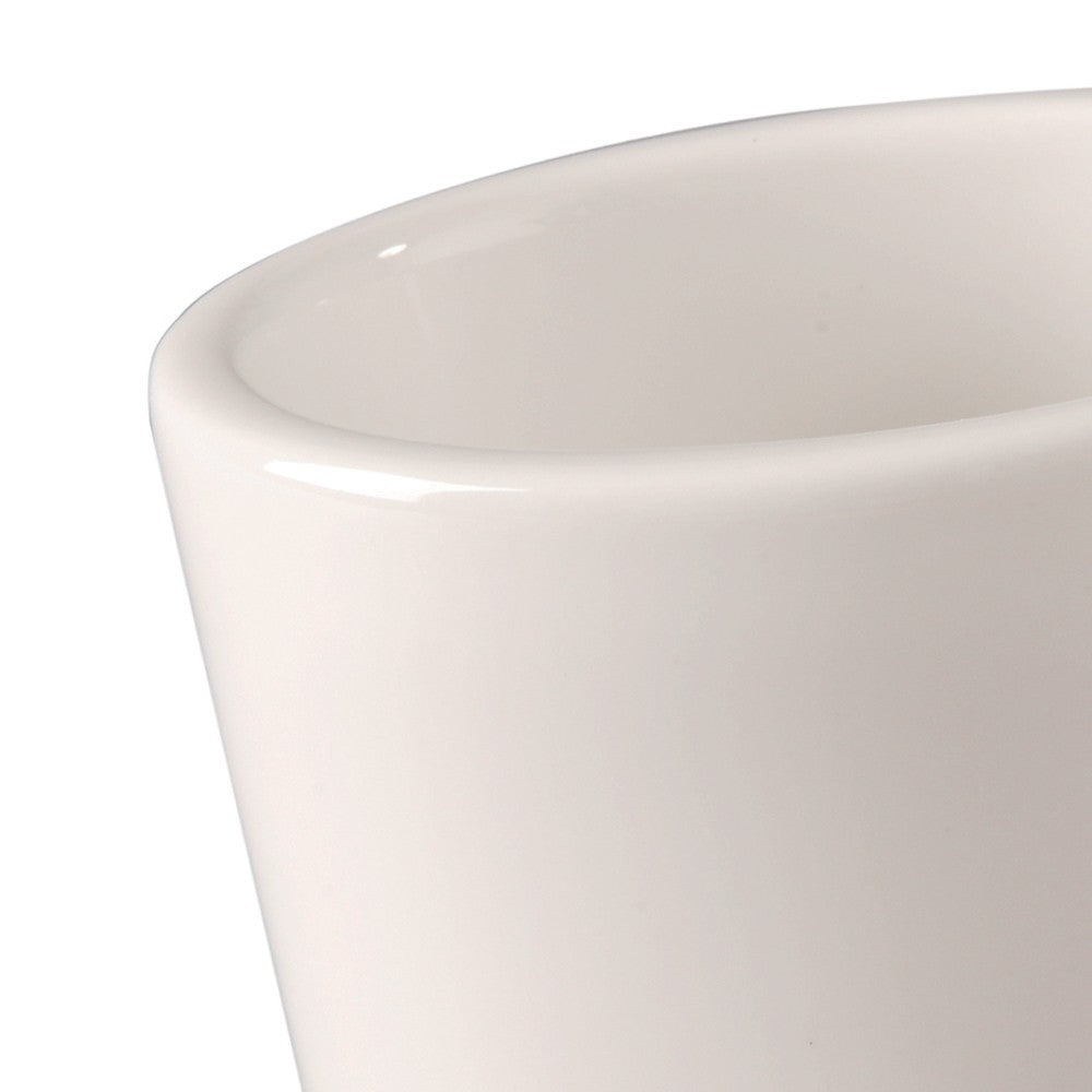 Bicchiere bianco - serie egg