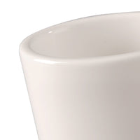 Bicchiere bianco - serie egg