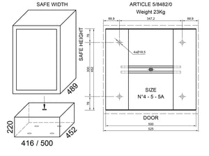 piedistallo per cassaforte art. 8482 cod:ferx.22696