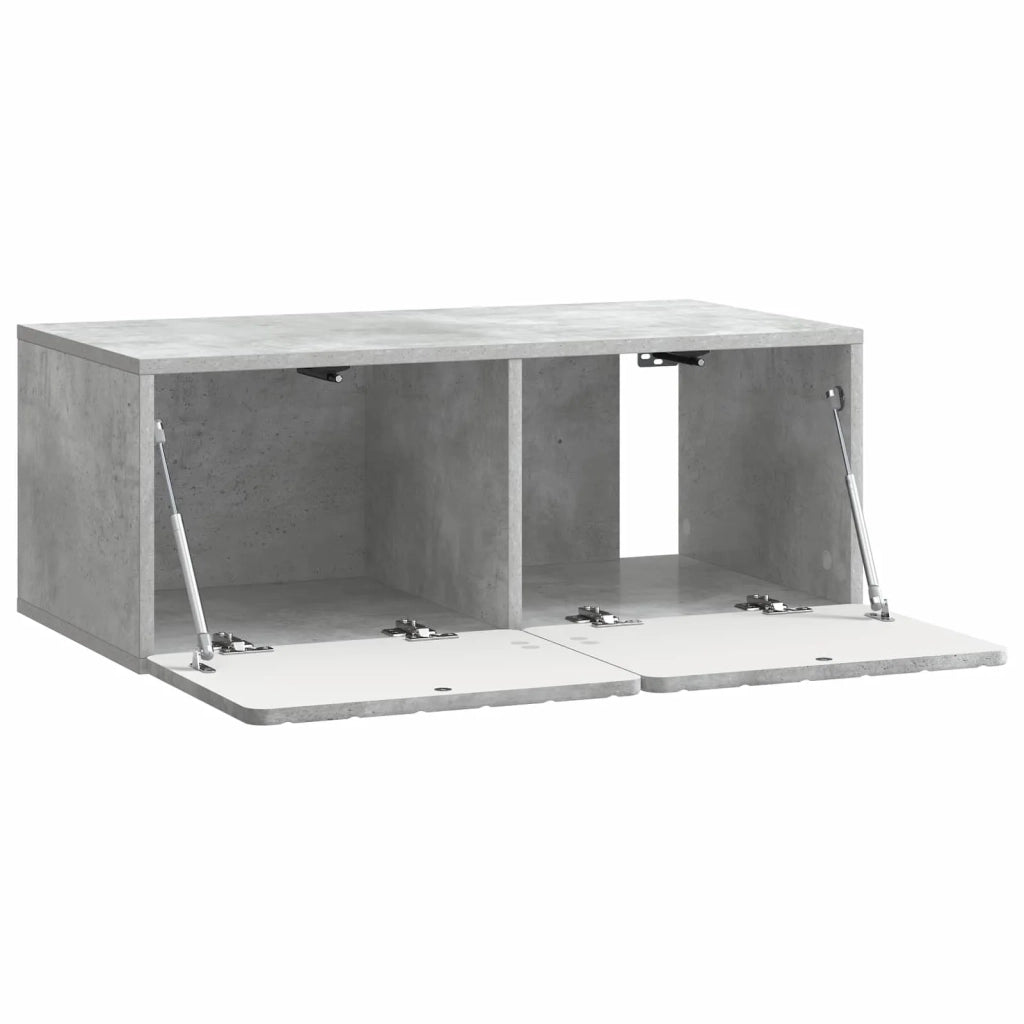 Mobile Porta TV da Muro Grigio Cemento 78,5 x 41 x 30 cm 898348