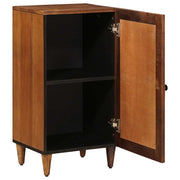 Credenza | Madia | Buffet da pranzo | Armadio da pranzo con porta Noce 40 x 33 x 75 cm Legno di mango massello