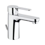 Miscelatore lavabo in ottone cromato lucido con piletta automatica P3 di Paini