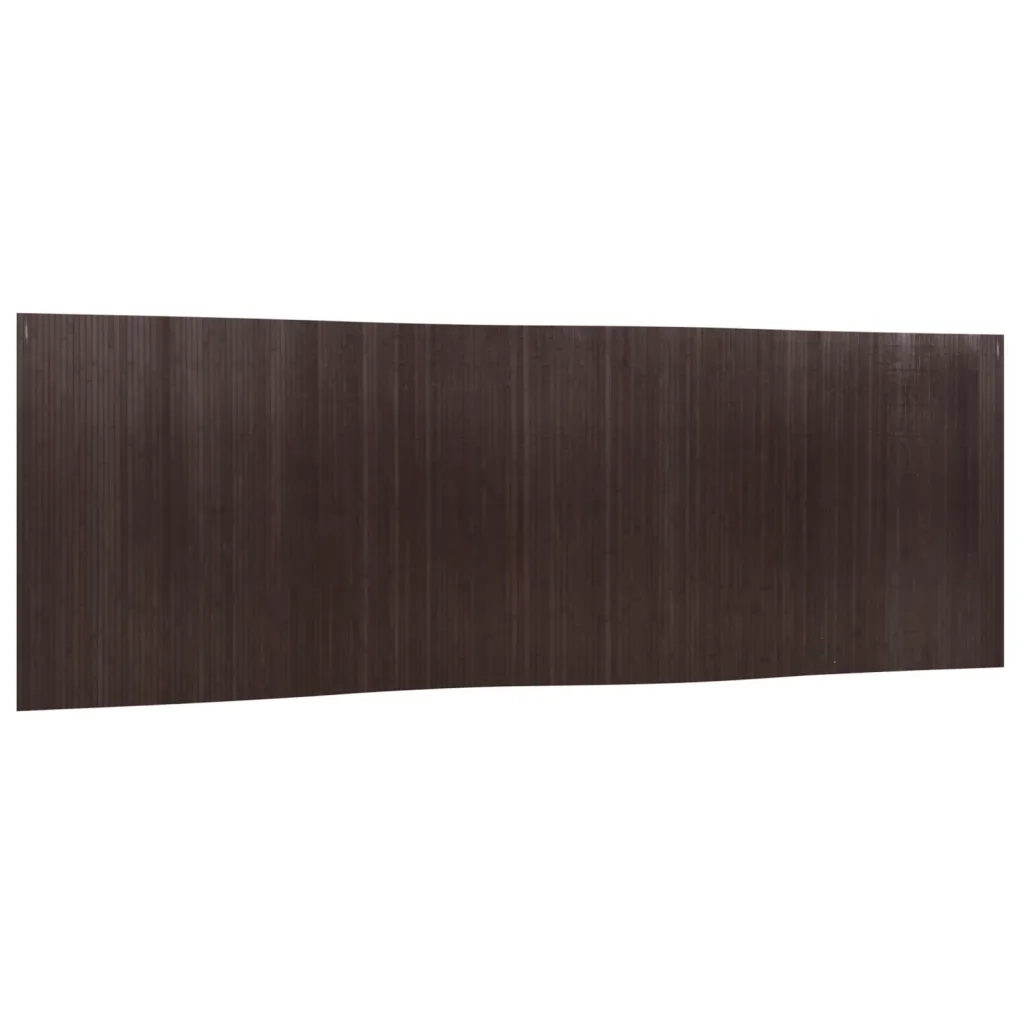 Divisorio Ambienti | Divider per stanze | Paravento Marrone Scuro Larghezza 600 cm Altezza 165 cm in Bamb¨´