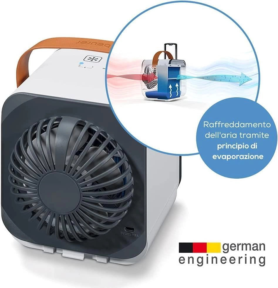 Beurer LV 50 Fresh Breeze Ventilatore e Raffrescatore da Tavolo