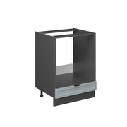 Vicco Mobile per forno da incasso Blu-grigio chiaro 60 cm senza piano di lavoro