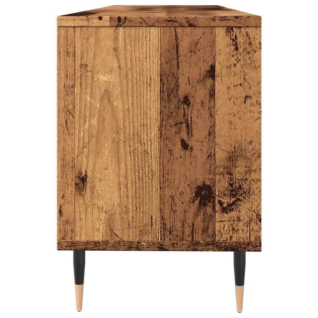 Mobile Porta TV Legno Antico 150x30x44,5 cm Legno Multistrato