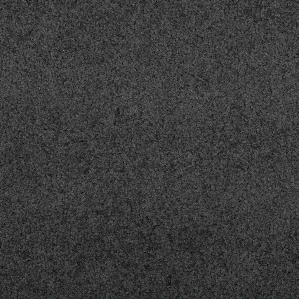 Tappetino Antracite e Nero 120 x 350 cm 100% Poliammide 4100769