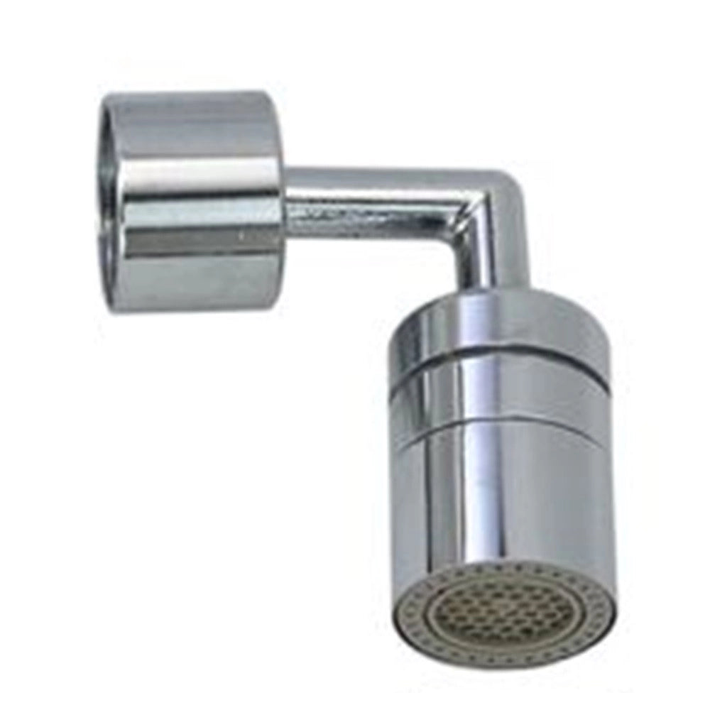 Trade Shop - Filtro Rubinetto Antispruzzo Con Snodo In Metallo Rompigetto Aeratore 22-24mm 87979 -