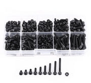 Assortimento di viti Inbus - 280 pezzi - M3 cilindrica - Adatto per elettrodomestici - Ufficio e comunicazione