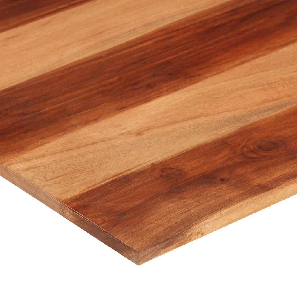 Piano Tavolo in Legno Massello di Acacia 15-16 mm 60x70 cm 285978