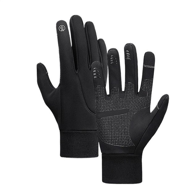 Mani invernali per sci e mountain bike, Mani da corsa, Mani da bicicletta impermeabili, Mani per sci da esterno, Mani da corsa per uomo per clima freddo, Mani da bicicletta e sci impermeabili progettate per sport all'aperto