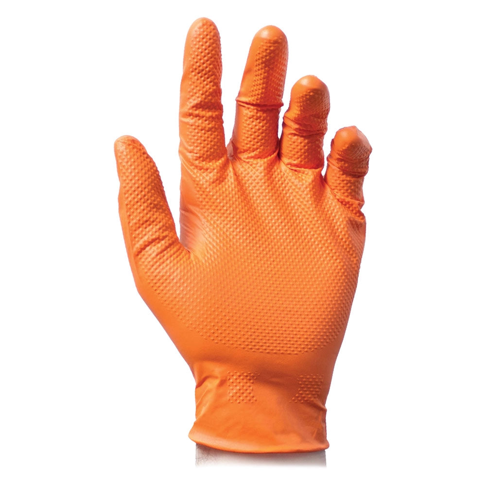 GUANTI NITRILE MONOUSO 'FULL GRIP' M  - REFLEXX
