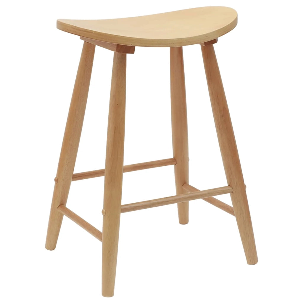 Sedie da pranzo 2 pcs Naturale 46 x 37 x 63 cm