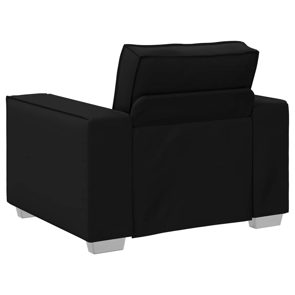 Divano-Sofa-Divanetto Nero 99 x 78 x 84 cm Tessuto