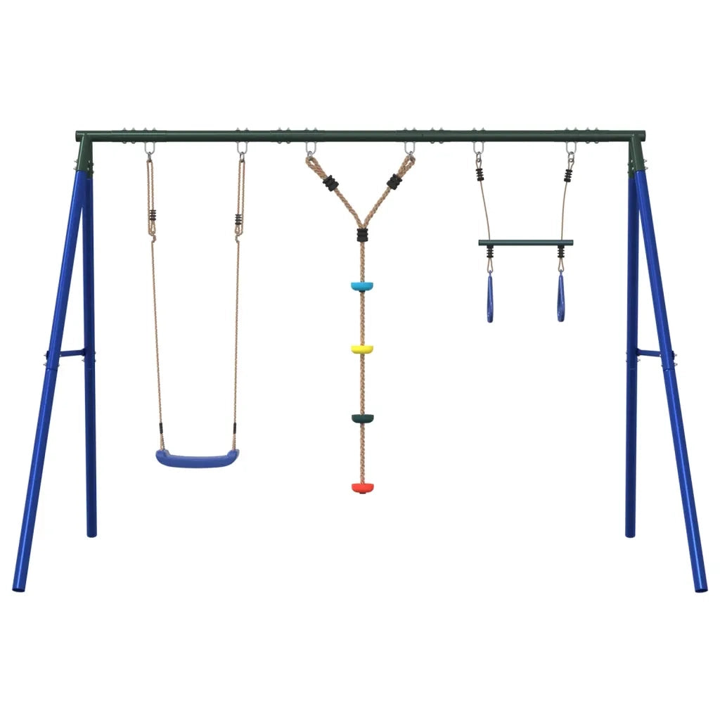Set Gioco da Esterno con Altalena,Trapezio e Scala CFW3148704
