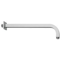 Braccio di sostegno per doccia quadrato in ottone pesante da 30 cm