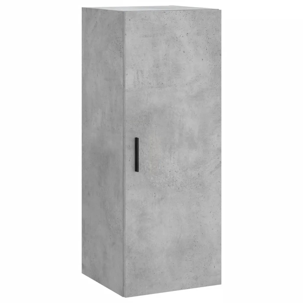 Credenza Grigio Cemento 34,5x34x180 cm in Legno Multistrato 3198997