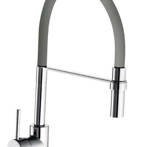 Miscelatore lavello serie winter a bocca alta, grigio