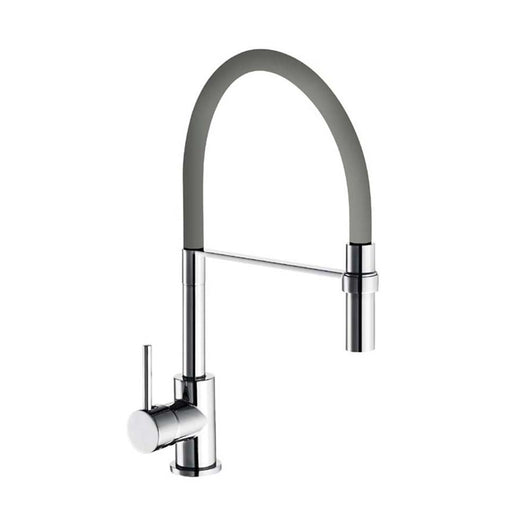 Miscelatore lavello serie winter a bocca alta, grigio