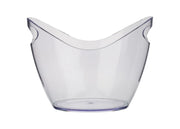 Secchiello Ghiaccio per Vino e Champagne Trasparente 3 Litri 27 x 19,5 cm