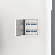 Pannello di Accesso 2 pcs Bianco 23 x 23 x 3 cm Acciaio 42010260