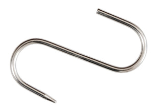 gancio inox per macellai mm.120x5 cod:ferx.22721