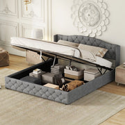 Letto Contenitore Idraulico 180x200 ¨C Xylo ¨C Grigio