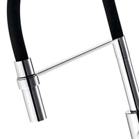 Miscelatore winter a canna alta con doccetta estraibile